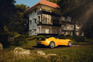 Lotus Evora car automotive photography singapore sunrise portrait