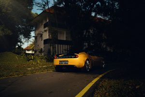 Lotus Evora car automotive photography singapore sunrise portrait