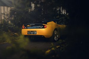 Lotus Evora car automotive photography singapore sunrise portrait