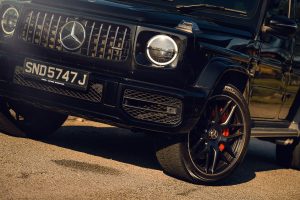 automotive Photography singapore - Mercedes G63 portrait