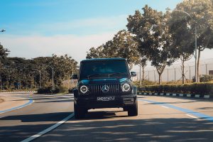 automotive Photography singapore - Mercedes G63 portrait