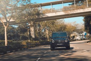 automotive Photography singapore - Mercedes G63 portrait