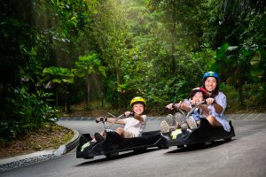 commercial photography singapore - Skyline Luge, family