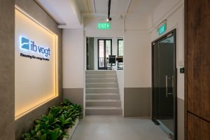 ib vogt office interior workspace photographed in Singapore