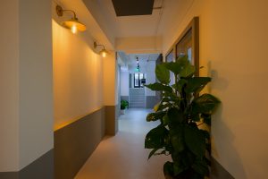 corporate office workspace interior for ib vogt Singapore