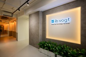 modern office interior of ib vogt corporate workspace Singapore