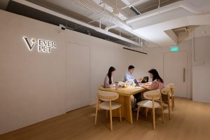Interior design details of Everpet pet cremation facility Singapore