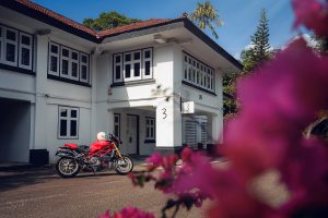 Ducati Monster S4RS side profile motorcycle portrait