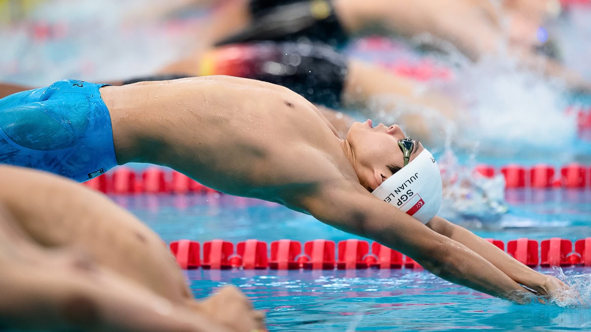 Singapore National Age group Swimming Championship - Backstroke event