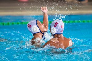 Split-second decisions, explosive movements — water polo at its most intense