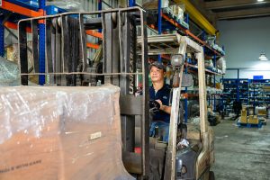 Environmental corporate portrait captured during daily operations at Terberg Zenith Singapore.